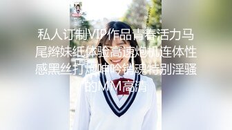 私人订制VIP作品青春活力马尾辫妹纸体验高速炮机连体性感黑丝打炮呻吟销魂特别淫骚的MM高清