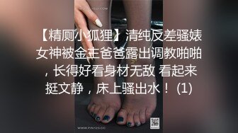 【精厕小狐狸】清纯反差骚婊女神被金主爸爸露出调教啪啪，长得好看身材无敌 看起来挺文静，床上骚出水！ (1)