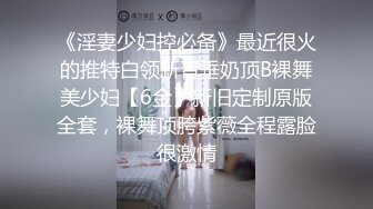 《淫妻少妇控必备》最近很火的推特白领新晋垂奶顶B裸舞美少妇【6金】新旧定制原版全套，裸舞顶胯紫薇全程露脸很激情