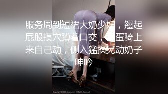 服务周到短裙大奶少妇，翘起屁股摸穴蹲着口交，舔蛋骑上来自己动，侧入猛操晃动奶子呻吟